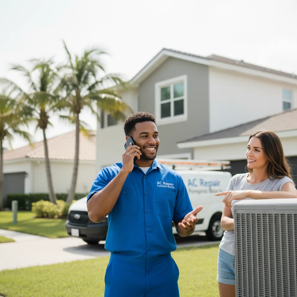 AC Repair Pompano Beach customer support in Mount Healthy